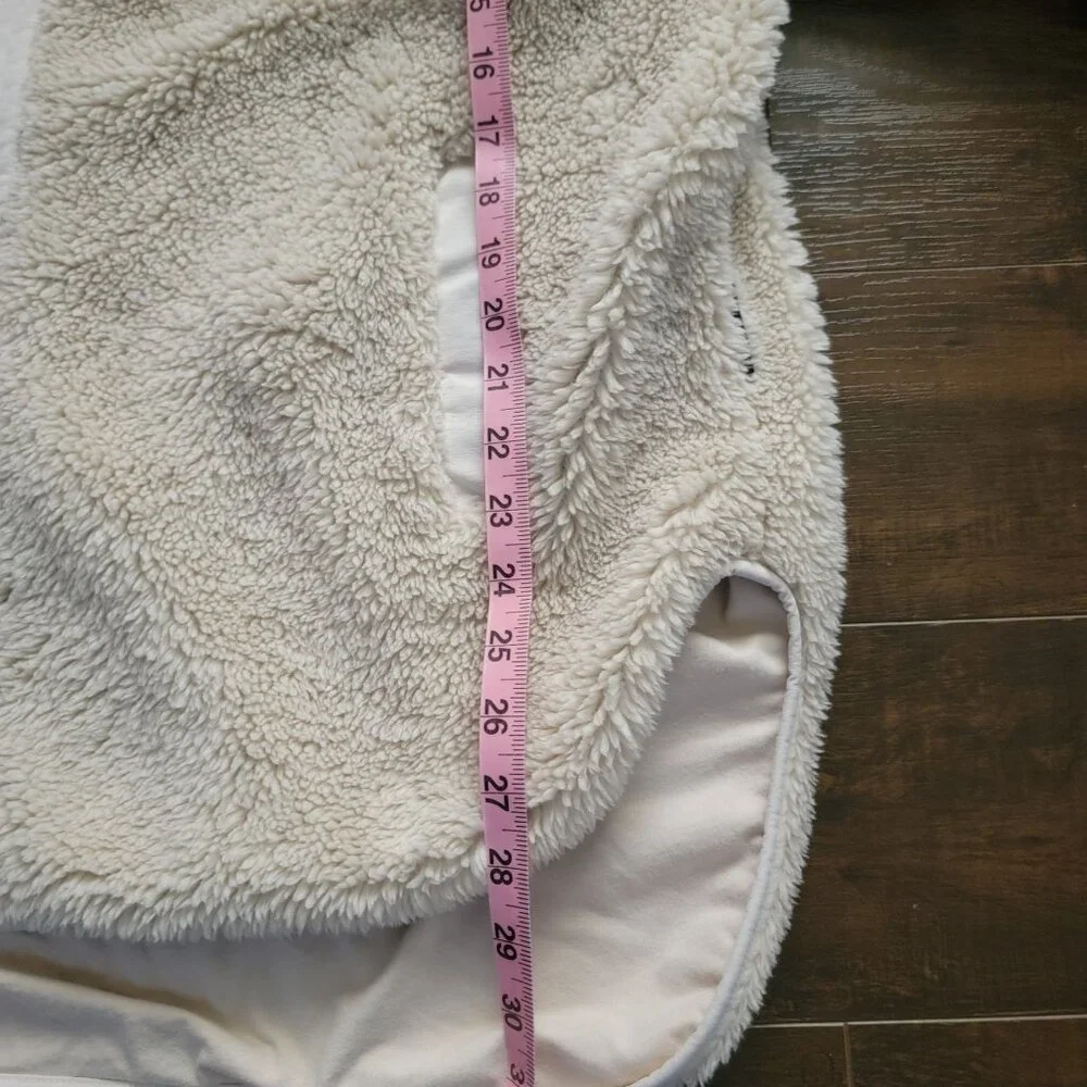 Varley Marney Sherpa Jacket Womens 1X Cozy Winter Outdoors Gorpcore Neutral - Picture 7 of 7